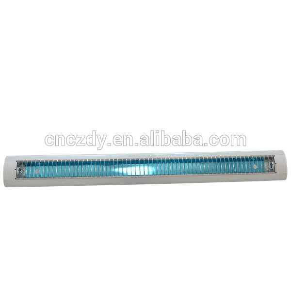 Recessed led or fluorescent louver fixture 2X36W 120cm